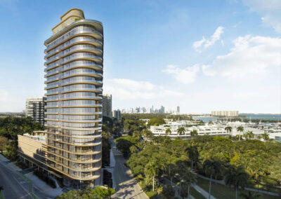 Four Seasons Residences Coconut Grove Tower Exterior View